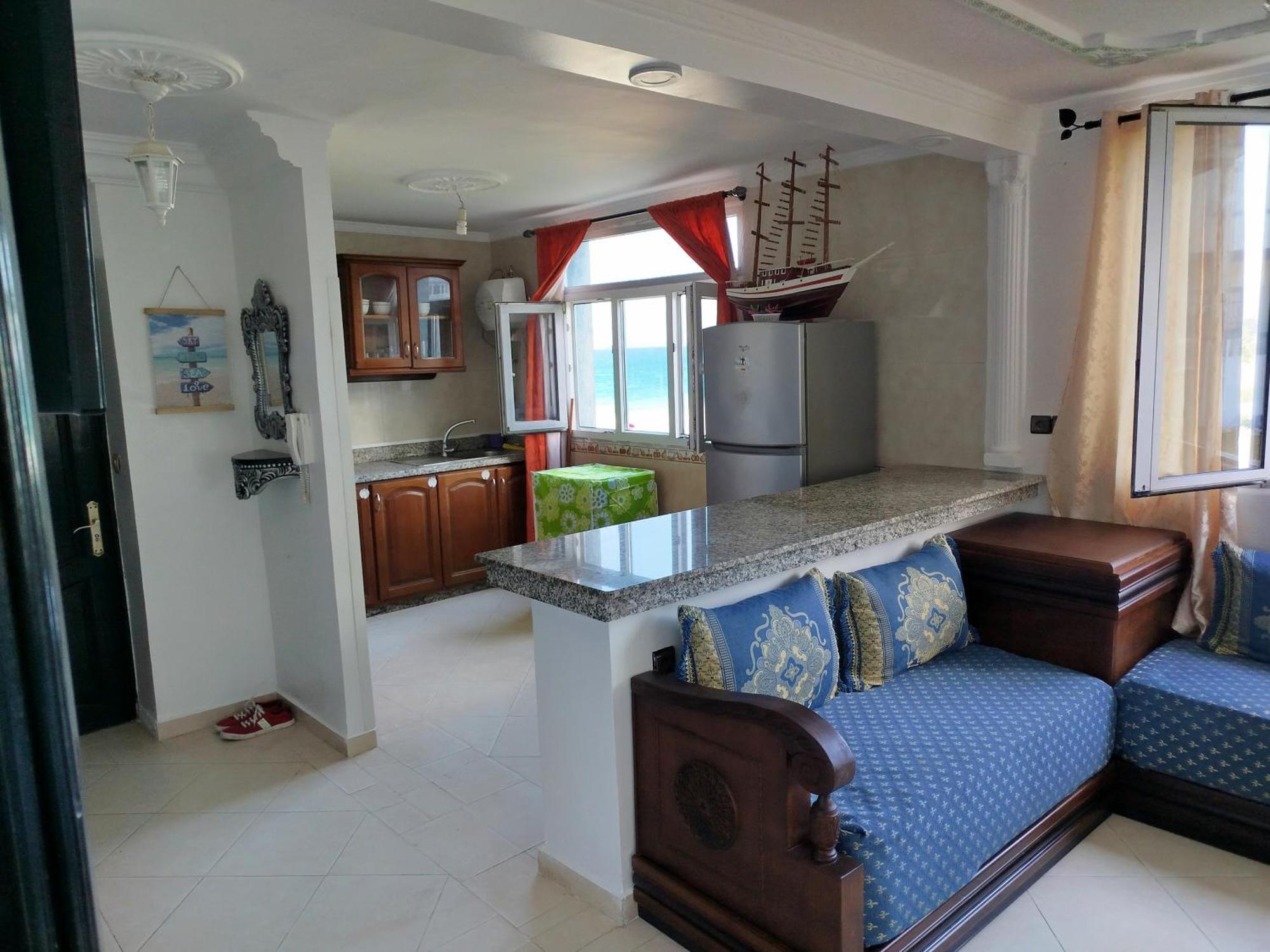 Apartment Corniche Ksar Sgher Ksar es Seghir Exteriér fotografie
